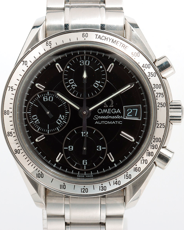 Omega Speedmaster Reduced 39MM Black Dial Steel Bracelet (3513.50.00)