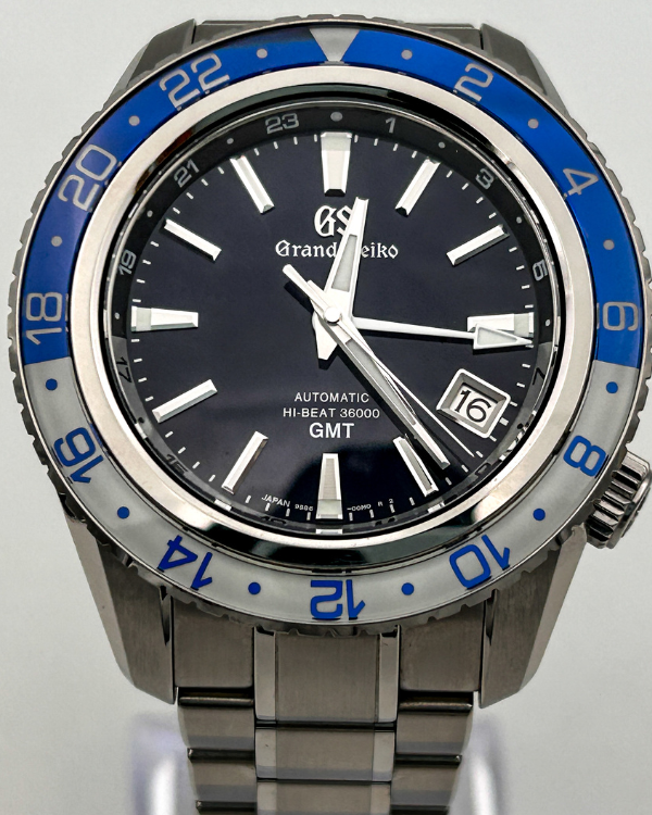 Grand Seiko Sport Collection GMT Steel Blue Dial (SBGJ237)