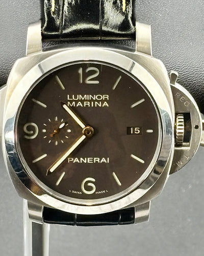 Panerai Luminor 44MM Brown Dial Leather Strap (PAM00351)