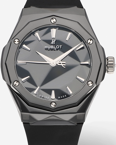 Hublot Classic Fusion Orlinsky Black Magic 40MM Black Dial Rubber Strap (550.CS.1800.RX.ORL21)