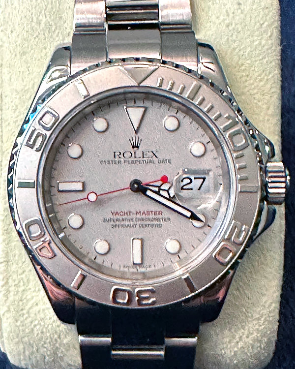Rolex Yacht-Master 40MM Silver Dial Oyster Bracelet (16622)