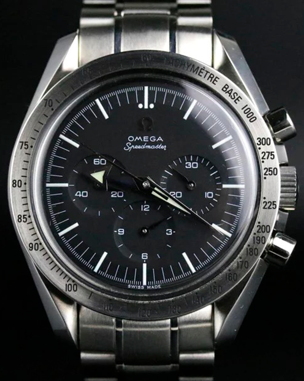 Omega Speedmaster Broad Arrow 42MM Black Dial Steel Bracelet (3594.50.00)