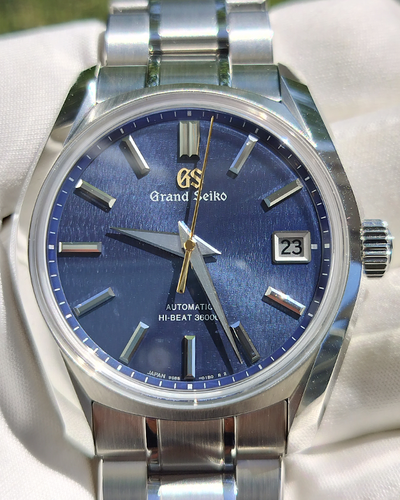 2024 Grand Seiko Heritage Collection 40MM Blue Dial Steel Bracelet (SBGH273G)