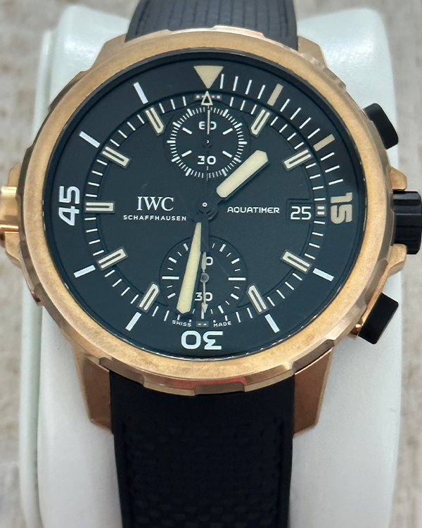 2014 IWC Aquatimer Chronogaph Edition “Expedition Charles Darwin” Bronze Black Dial (IW379503)