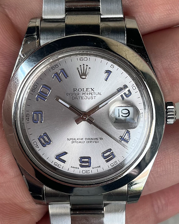 Rolex Datejust II 41MM Silver Dial Oyster Bracelet (116300)