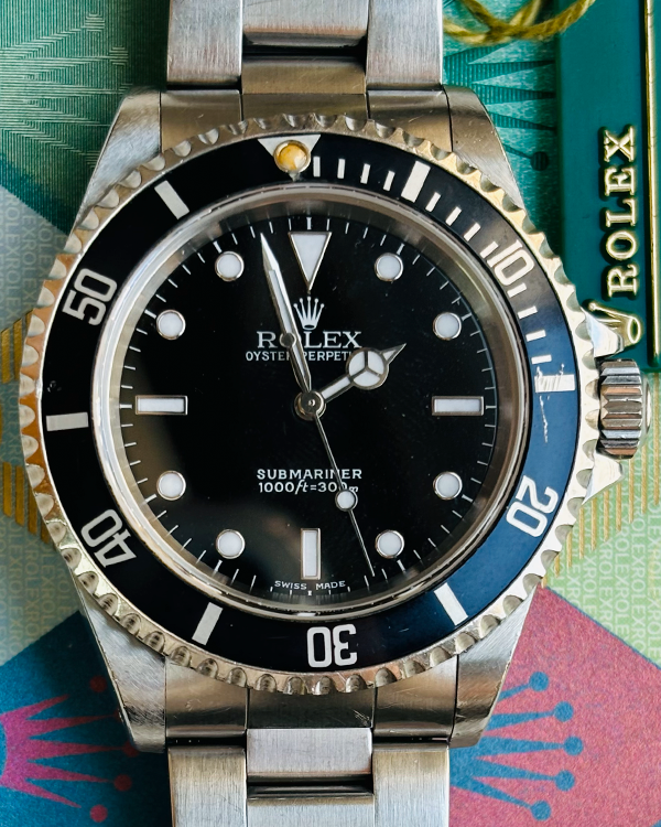 2003 Rolex Submariner No-Date 40MM Black Dial Oyster Bracelet (14060M)