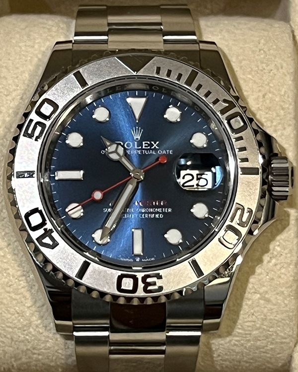 2022 Rolex Yacht-Master 40MM Blue Dial Oyster Bracelet (126622)