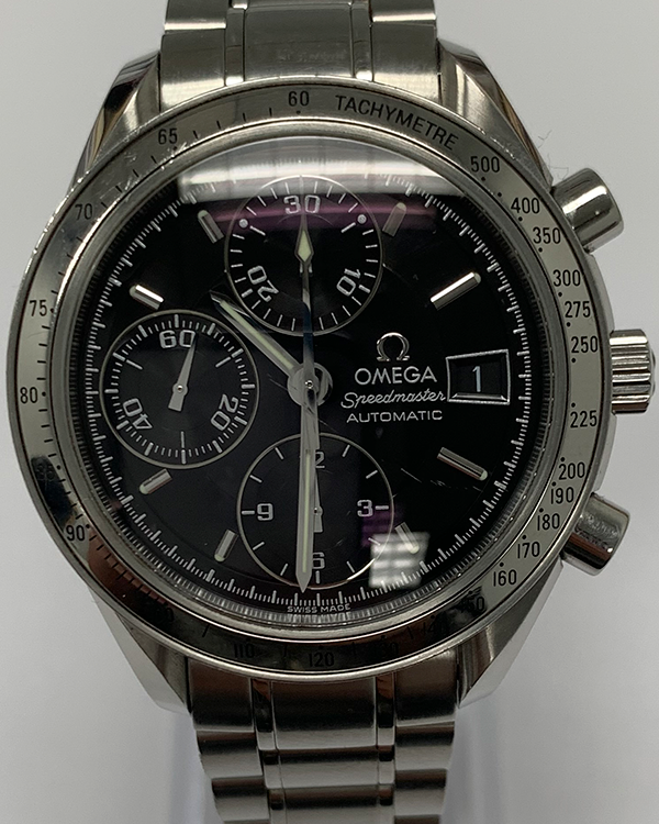 Omega Speedmaster Date 39MM Black Dial Steel Bracelet (3513.50.00)