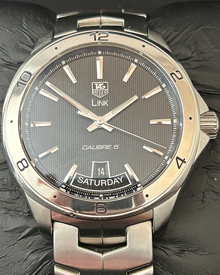 TAG Heuer Link 42MM Steel Black Dial Bracelet WAT2010.BA0951