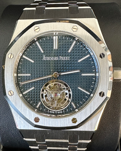 2023 Audemars Piguet Royal Oak 39MM Blue Dial Steel Bracelet (26670ST.00.1240ST.02)