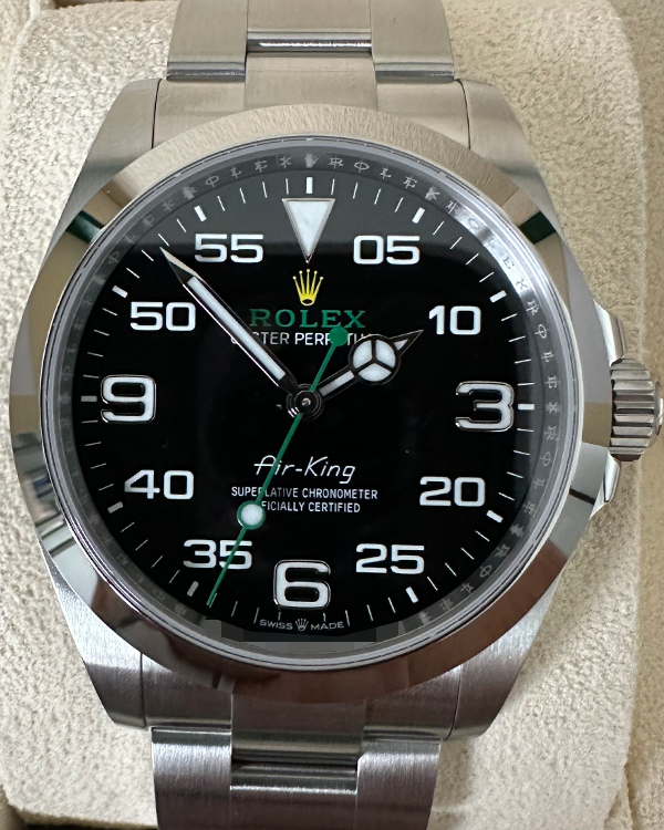 2024 Rolex Air-King 40MM Black Dial Oyster Bracelet (126900)