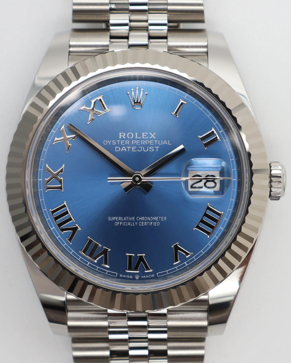 2024 Rolex Datejust 41MM Blue Dial Jubilee Bracelet (126334)