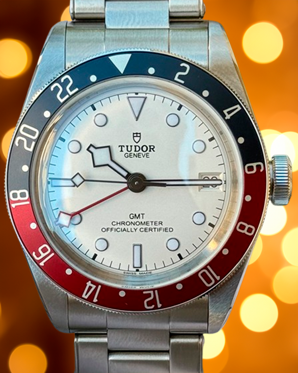 2023 Tudor Black Bay GMT "Pepsi" 41MM White Dial Steel Bracelet (79830RB)