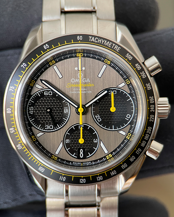 Omega Speedmaster Racing Chronograph 40MM Grey Dial Steel Bracelet (326.30.40.50.06.001)