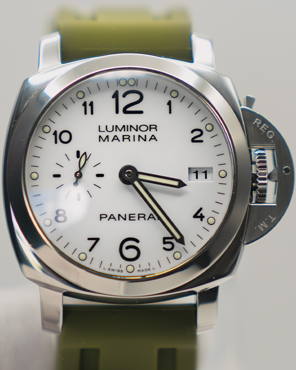 2015 Panerai Luminor Marina 1950 3 Days Steel White Dial (PAM00523)