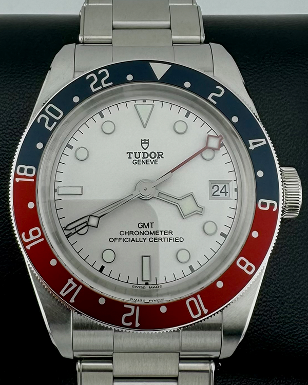 2024 Tudor Black Bay GMT "Pepsi" 41MM White Dial Steel Bracelet (79830RB)