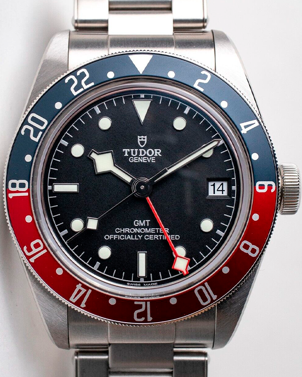 2019 Tudor Black Bay GMT 41MM Black Dial Steel Bracelet (79830RB)