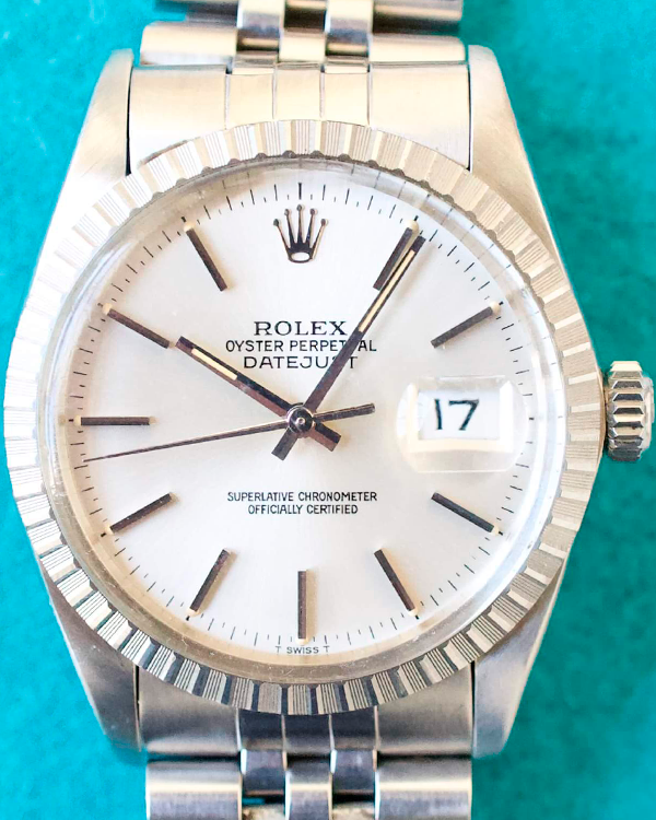 1984 Rolex Datejust 36MM White Dial Jubilee Bracelet (16030)