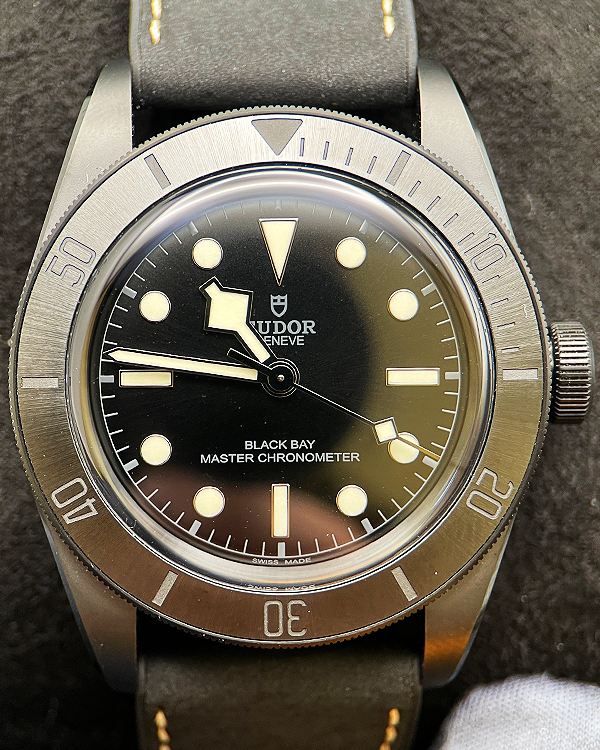 2024 Tudor Black Bay 41MM Black Dial Leather/Rubber Strap (79210CNU)