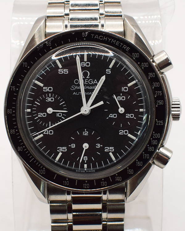 Omega Speedmaster Reduced 39MM Black Dial Steel Bracelet (3510.50.00)