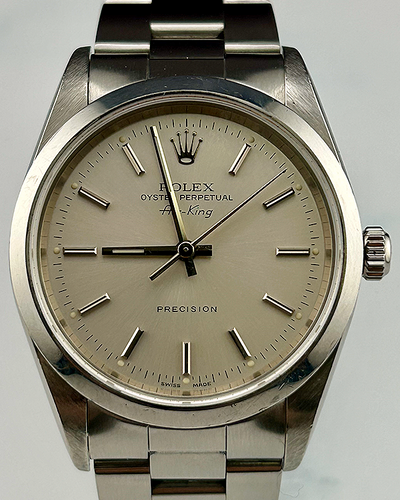 Rolex Air-King 34MM Silver Dial Oyster Bracelet (14000)