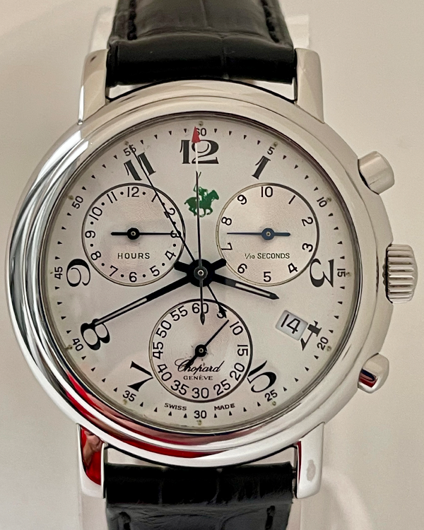 Chopard Mille Miglia 38MM Quartz White Dial Leather Strap (8271)