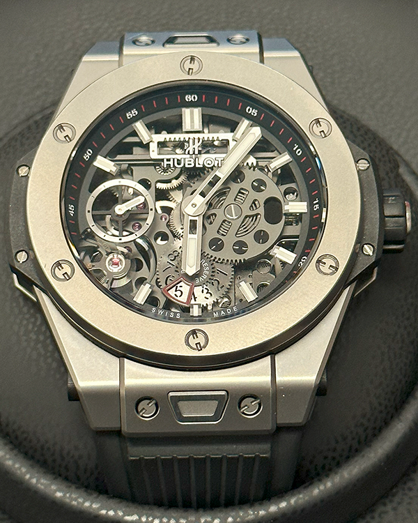 Hublot Big Bang Meca-10 Titanium Transparent Dial (414.NI.1123.RX)