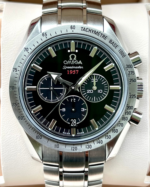 No Reserve - 2022 Omega Speedmaster Broad Arrow Steel Black Dial