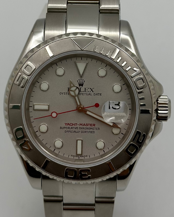 2007 Rolex Yacht-Master 40MM Silver Dial Steel Bracelet (16622)