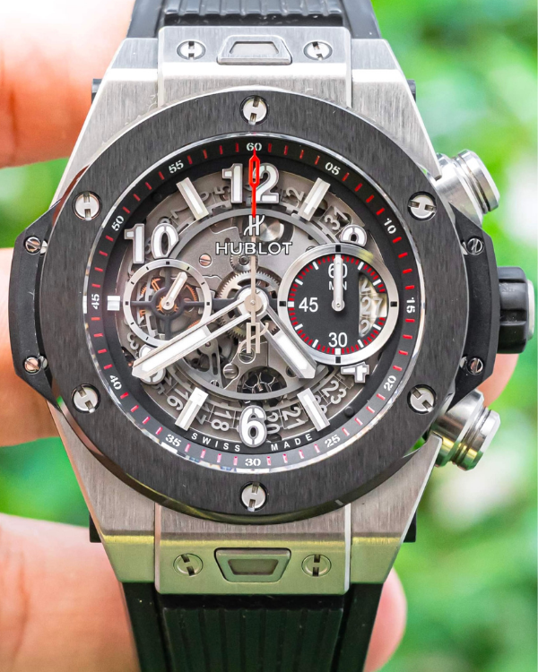 Hublot Big Bang Unico 45MM Skeleton Dial Rubber Strap (411.NM.1170.RX)