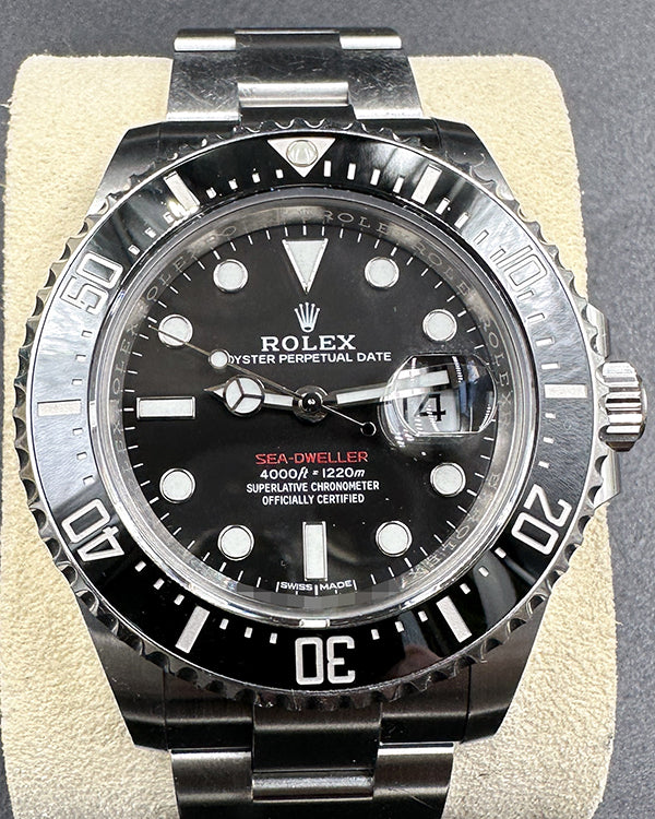 2018 Rolex Sea-Dweller Deepsea 43MM Black Dial Oyster Bracelet (126600)