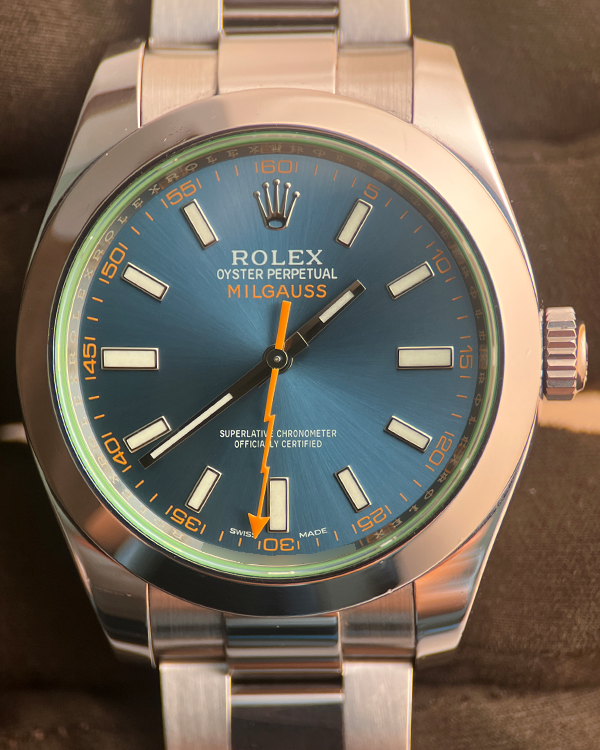 Rolex Milgauss 40MM Blue Dial Oyster Bracelet (116400GV)