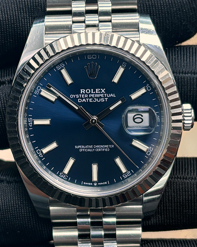 Rolex Datejust 41MM Blue Dial Jubilee Bracelet (126334)