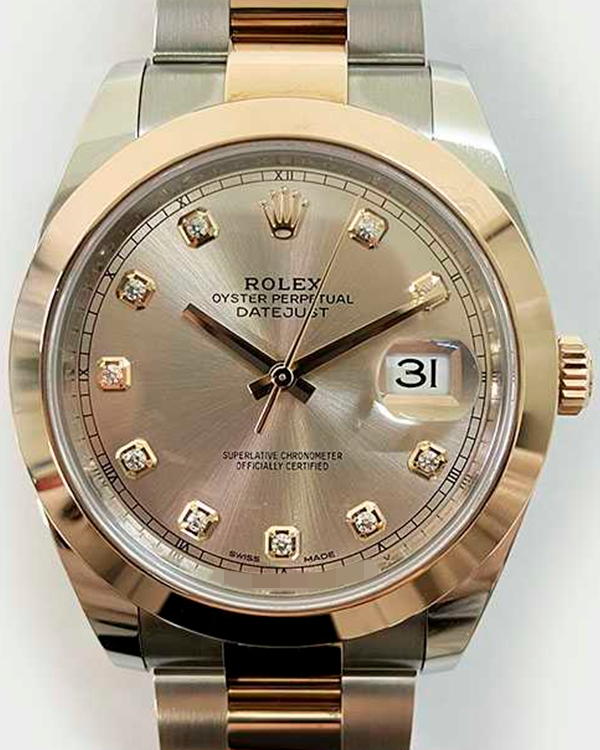 2021 Rolex Datejust 41MM Sundust Dial Two-Tone Bracelet (126301)