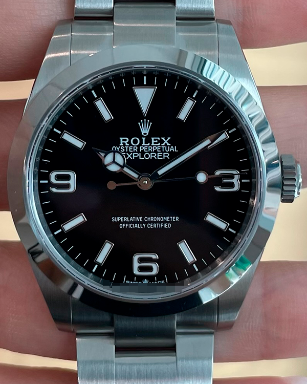 2024 Rolex Explorer 40MM Black Dial Oyster Bracelet (224270)