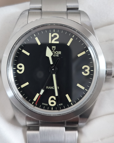 2022 Tudor Ranger 39MM Black Dial Aftermarket Steel Bracelet (79950)