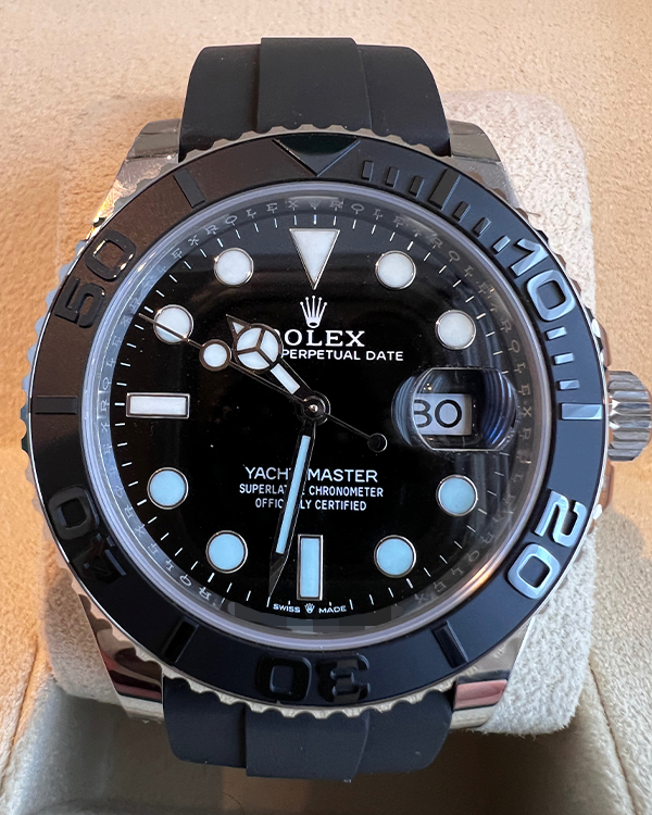 2023 Rolex Yacht-Master 42 White Gold Black Dial (226659)