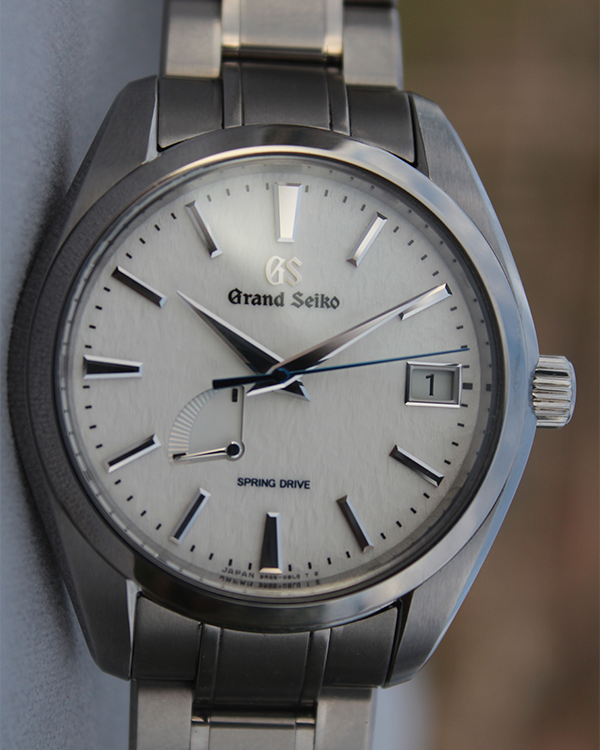 Grand Seiko Heritage Collection 41MM White Dial Titanium Bracelet (SBGA211)