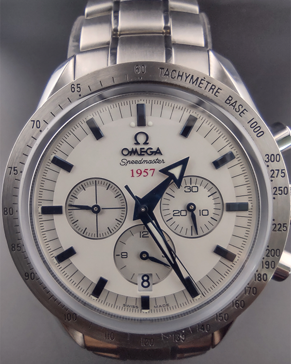 Omega Speedmaster Broad Arrow 1957 42MM Silver Dial Steel Bracelet (321.10.42.50.02.001)