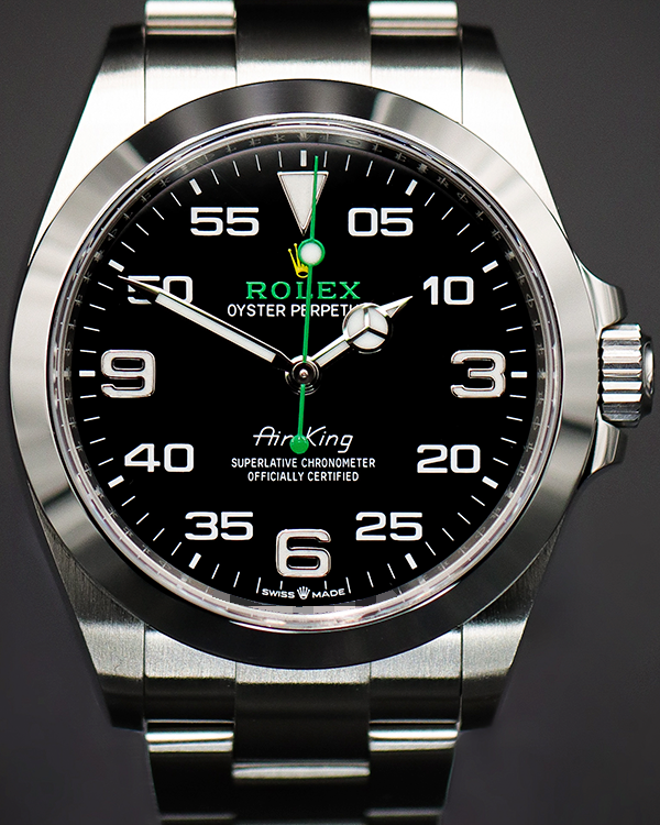 2022 Rolex Air-King 40MM Black Dial Oyster Bracelet (126900)