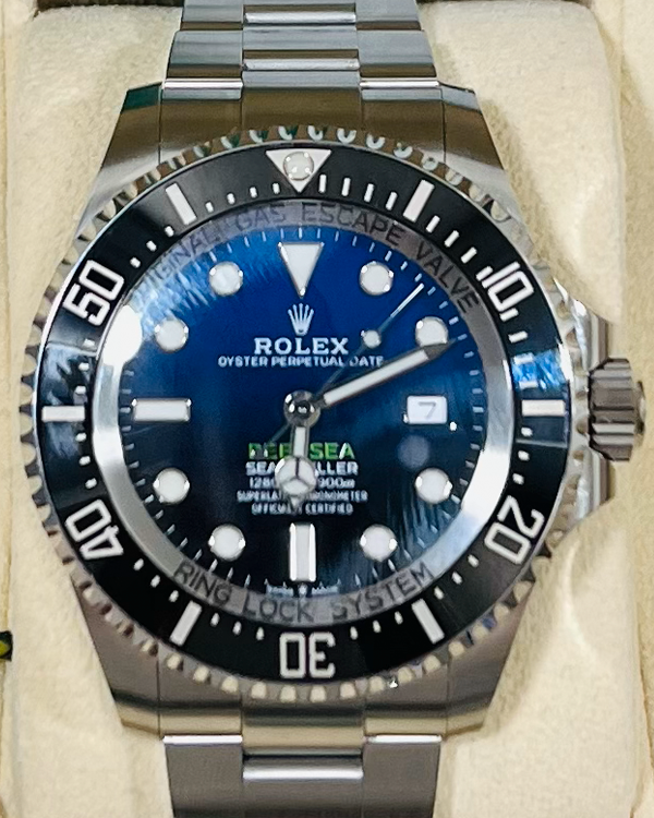 2019 Rolex Sea-Dweller Deepsea "James Cameron" 44MM Blue Dial Steel Bracelet (126660)