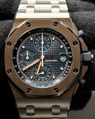 2024 Audemars Piguet Royal Oak Offshore Chronograph 42MM Blue Dial Steel Bracelet (26238ST.OO.2000ST.01)