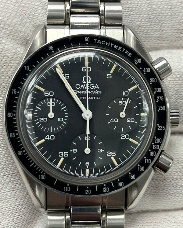 Omega Speedmaster Reduced 39MM Black Dial Steel Bracelet (3510.50.00)