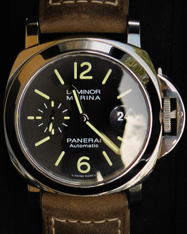 Panerai Luminor Marina Automatic 44MM Steel Black Dial (PAM01104)