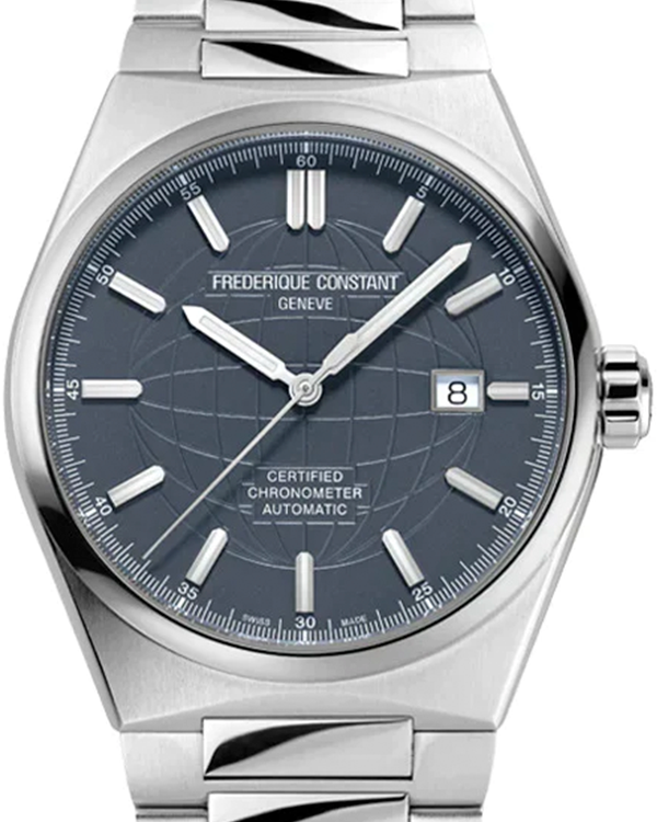 2024 Frederique Constant Highlife 41MM Blue Dial Steel Bracelet (FC-303BL4NH6B)