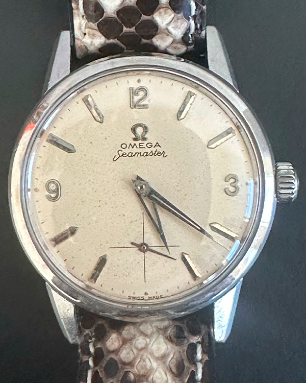 No Reserve - Omega Seamaster Vintage Steel White Dial (14389)