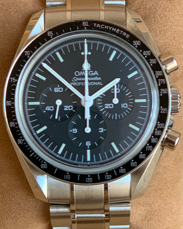 Omega Speedmaster Moonwatch Professional 42MM Black Dial Steel Bracelet (311.30.42.30.01.006)