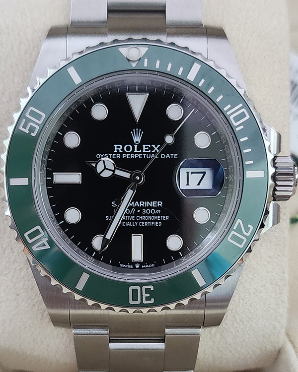 2023 Rolex Submariner Date "Starbucks" 41MM Oystersteel Black Dial (126610LV)