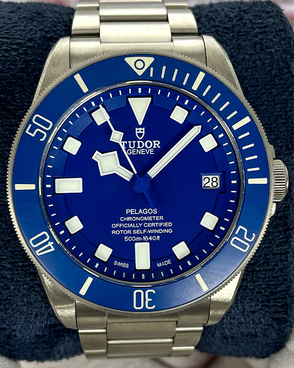 2022 Tudor Pelagos 42MM Titanium And Steel Blue Dial (M25600TB)