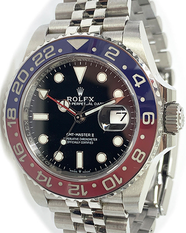 2019 Rolex GMT-Master II "Pepsi" 40MM Black Dial Jubilee Bracelet (126710BLRO)